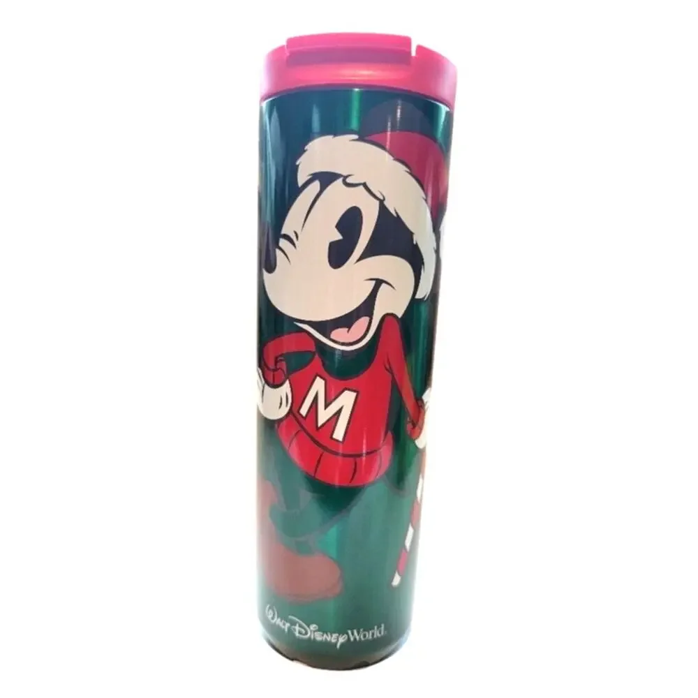 Starbucks Christmas‎ Mickey Mouse Tumbler Disney Parks 2022 Ltd Edition Green